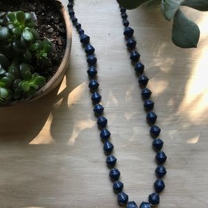 31 Bits Navy Blue Necklace